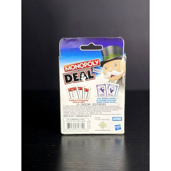 Monopoly Deal Card Game - Picture 2 of 2